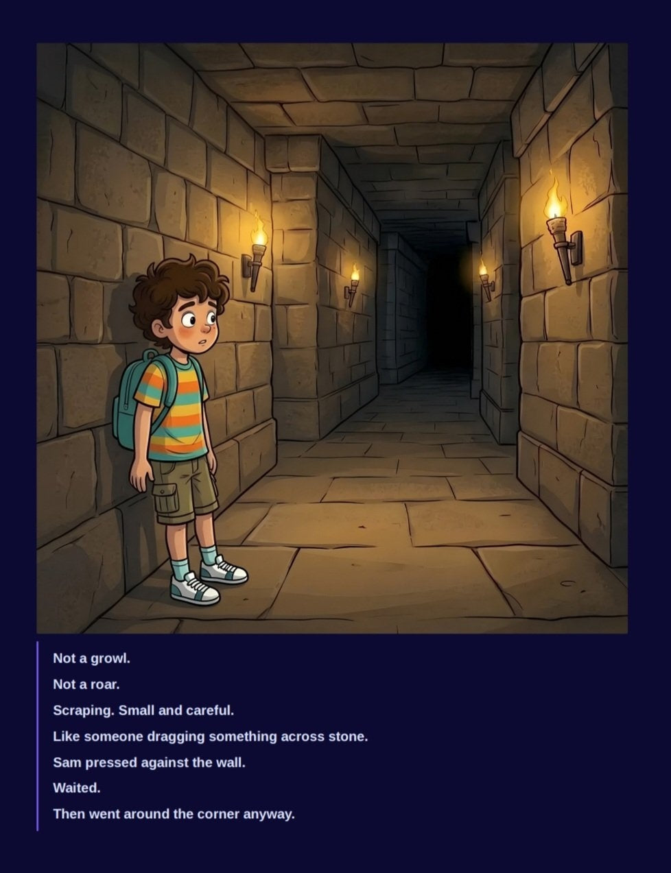 Sam's Midnight Tales The Boy Who Walked Into The Labyrinth